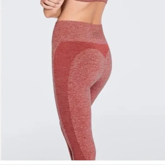 Victoria secret VS Pink seamless cinnamon leggings size large - Picture 1 of 12